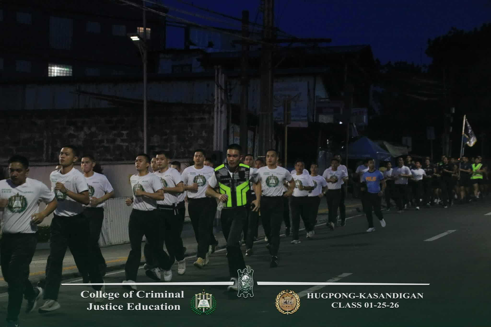 Strength in Stride: UC Criminology Interns Launch First Battalion Jog of the Trimester