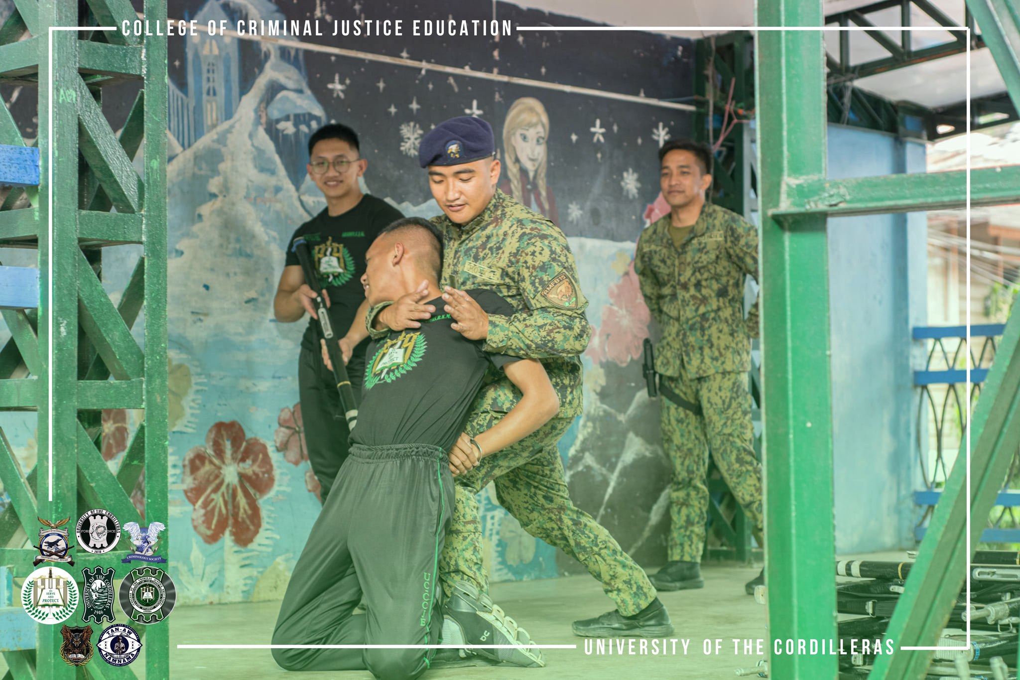 RFM15 Trains CCJE Interns on Rifle Handling and Arrest Procedures with Emphasis on Human Rights