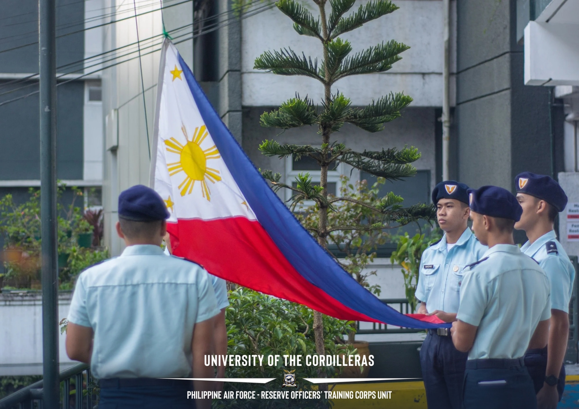 UC-PAF ROTC Unit Reinforces Patriotism and Responsible Citizenship in Weekly Flag-Raising Ceremony