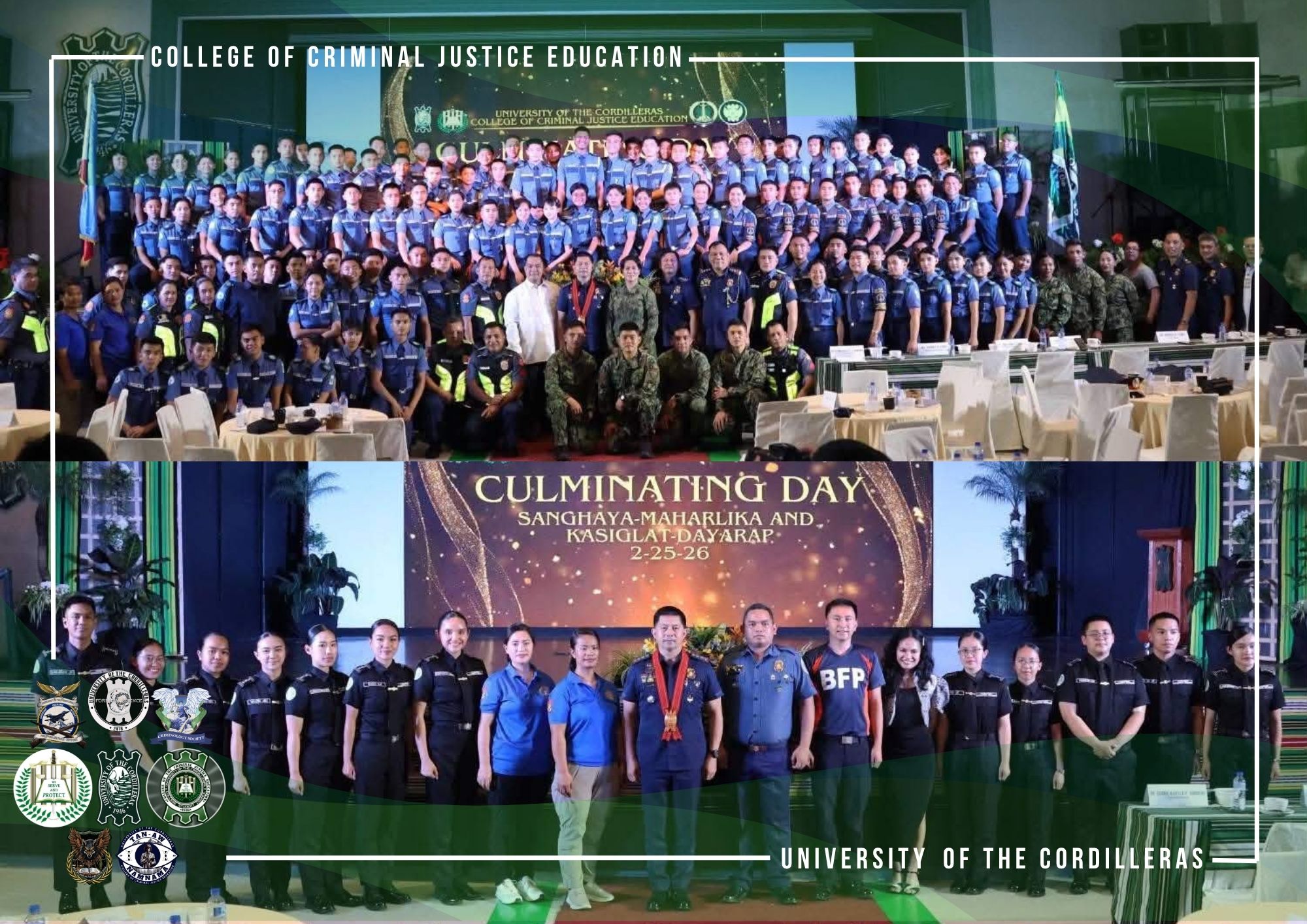 Beyond the Badge: UC Criminology Alumni attend the Culmination of Sanghaya Maharlika and Kasiglat Dayarap