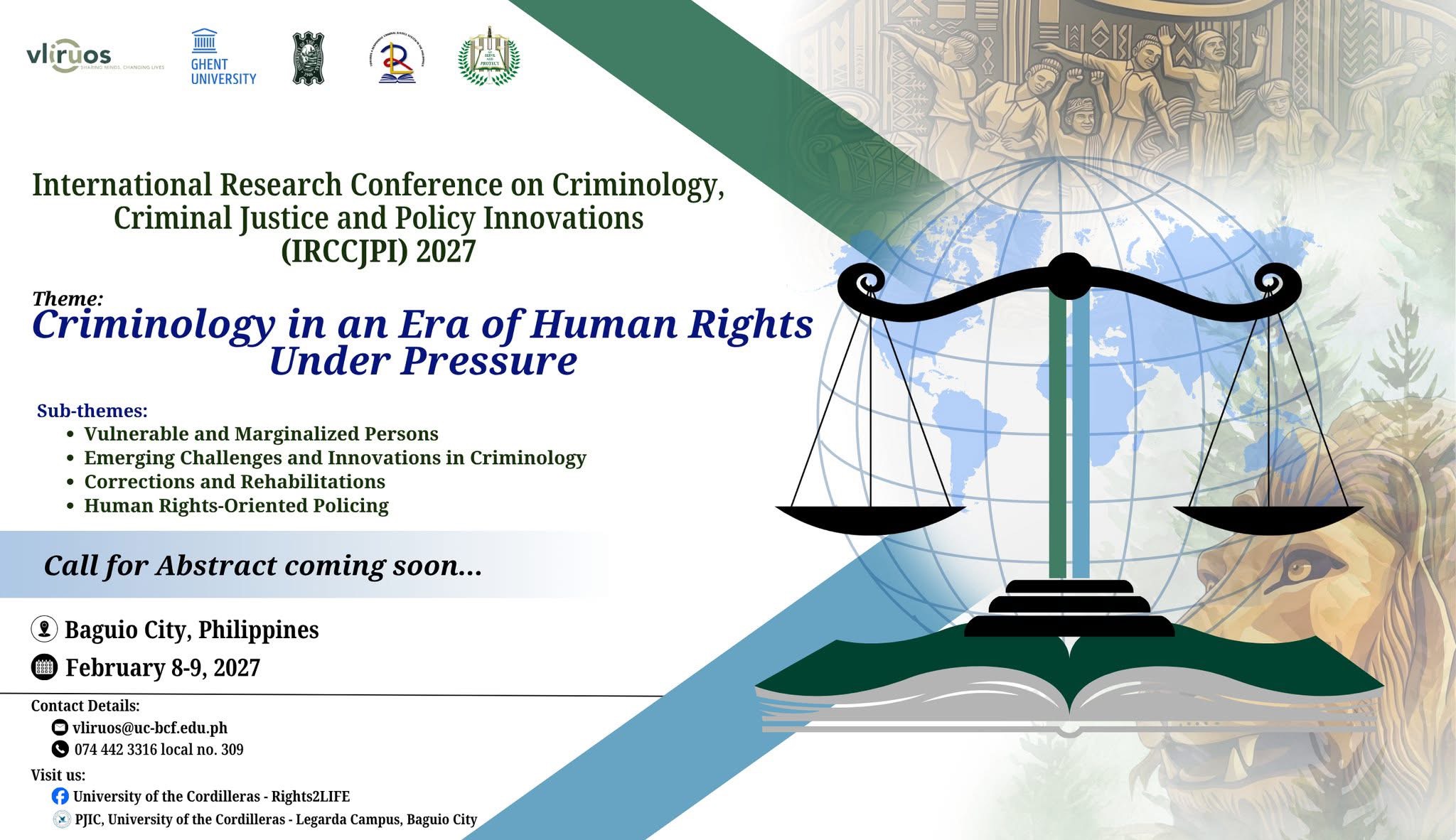 International Research Conference on Criminology, Criminal Justice and Policy Innovations